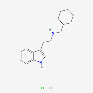 N-(cyclohexylmethyl)-2-(1H-indol-3-yl)ethanamine hydrochloride