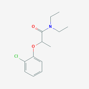 2-(2-chlorophenoxy)-N,N-diethylpropanamide