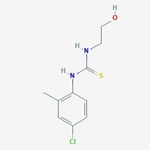 N-(4-chloro-2-methylphenyl)-N'-(2-hydroxyethyl)thiourea