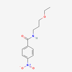 N-(3-ethoxypropyl)-4-nitrobenzamide