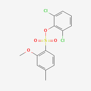 2,6-dichlorophenyl 2-methoxy-4-methylbenzenesulfonate