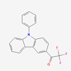 2,2,2-trifluoro-1-(9-phenyl-9H-carbazol-3-yl)ethanone