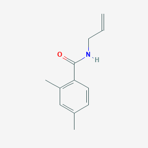 molecular formula C12H15NO B4691763 N-allyl-2,4-dimethylbenzamide 