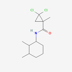 2,2-dichloro-N-(2,3-dimethylcyclohexyl)-1-methylcyclopropanecarboxamide