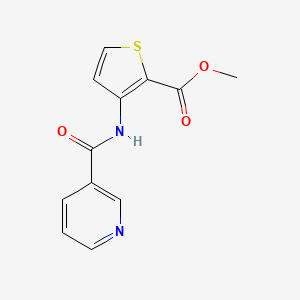 methyl 3-[(3-pyridinylcarbonyl)amino]-2-thiophenecarboxylate