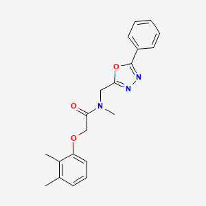 2-(2,3-dimethylphenoxy)-N-methyl-N-[(5-phenyl-1,3,4-oxadiazol-2-yl)methyl]acetamide