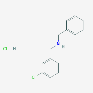 N-benzyl-1-(3-chlorophenyl)methanamine hydrochloride