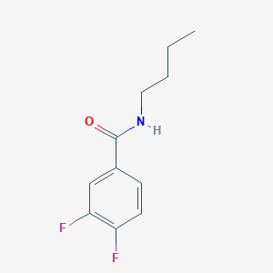 molecular formula C11H13F2NO B4692728 N-butyl-3,4-difluorobenzamide 