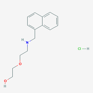 2-{2-[(1-naphthylmethyl)amino]ethoxy}ethanol hydrochloride