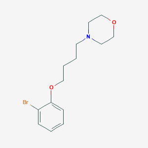 4-[4-(2-bromophenoxy)butyl]morpholine