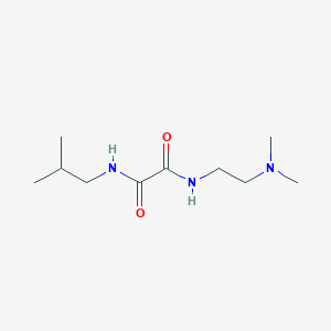 molecular formula C10H21N3O2 B4693129 N-[2-(dimethylamino)ethyl]-N'-isobutylethanediamide 