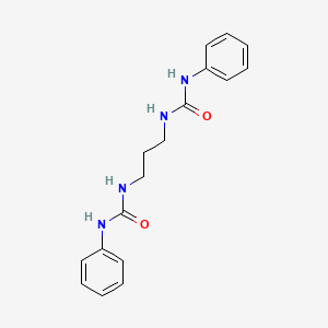 molecular formula C17H20N4O2 B4693334 N,N''-1,3-propanediylbis(N'-phenylurea) CAS No. 5257-91-0
