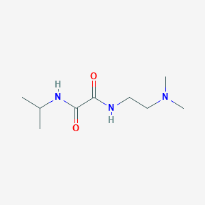molecular formula C9H19N3O2 B4693662 N-[2-(dimethylamino)ethyl]-N'-isopropylethanediamide 