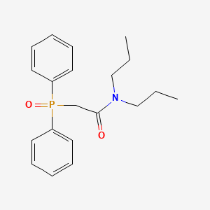 molecular formula C20H26NO2P B4693757 2-(diphenylphosphoryl)-N,N-dipropylacetamide 