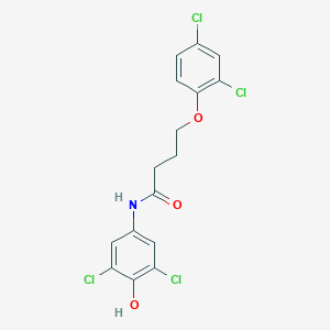 N-(3,5-dichloro-4-hydroxyphenyl)-4-(2,4-dichlorophenoxy)butanamide