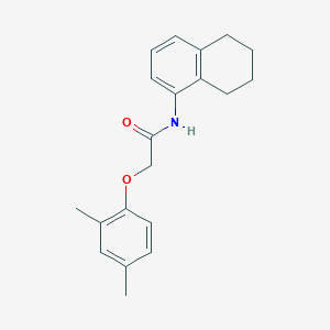 molecular formula C20H23NO2 B4694016 2-(2,4-dimethylphenoxy)-N-(5,6,7,8-tetrahydro-1-naphthalenyl)acetamide 