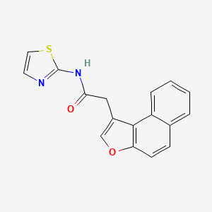2-naphtho[2,1-b]furan-1-yl-N-1,3-thiazol-2-ylacetamide