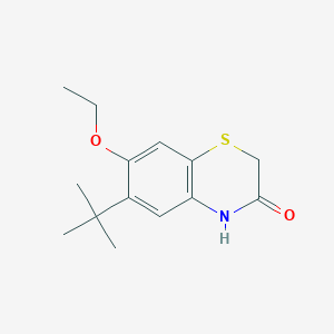 6-tert-butyl-7-ethoxy-2H-1,4-benzothiazin-3(4H)-one