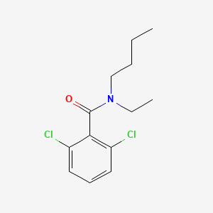 molecular formula C13H17Cl2NO B4697668 N-butyl-2,6-dichloro-N-ethylbenzamide 