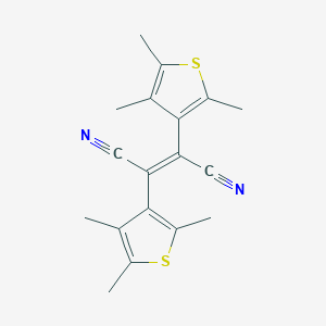 B046984 trans-1,2-Dicyano-1,2-bis(2,4,5-trimethyl-3-thienyl)ethene CAS No. 112440-50-3