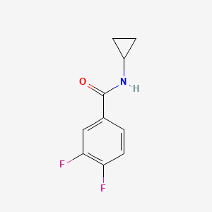 N-cyclopropyl-3,4-difluorobenzamide