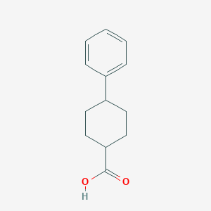 molecular formula C13H16O2 B046989 4-Phenylcyclohexanecarboxylic acid CAS No. 1466-73-5