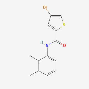 molecular formula C13H12BrNOS B4699041 4-bromo-N-(2,3-dimethylphenyl)-2-thiophenecarboxamide 