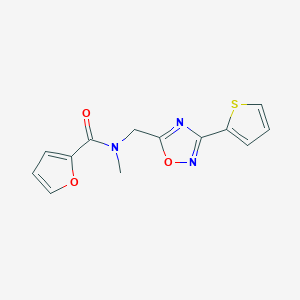 N-methyl-N-{[3-(2-thienyl)-1,2,4-oxadiazol-5-yl]methyl}-2-furamide