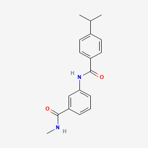 3-[(4-isopropylbenzoyl)amino]-N-methylbenzamide