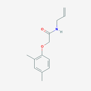 molecular formula C13H17NO2 B4700165 N-allyl-2-(2,4-dimethylphenoxy)acetamide 