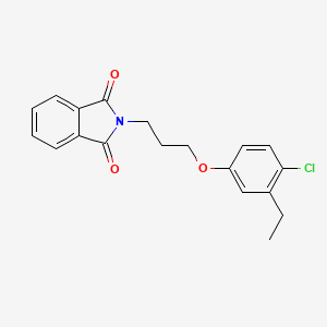 2-[3-(4-chloro-3-ethylphenoxy)propyl]-1H-isoindole-1,3(2H)-dione