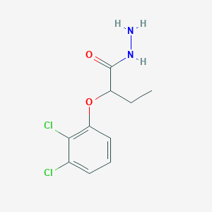 molecular formula C10H12Cl2N2O2 B4700560 2-(2,3-dichlorophenoxy)butanohydrazide 