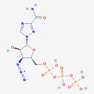 molecular formula C8H14N7O13P3 B047009 Azido-drtp CAS No. 119764-56-6