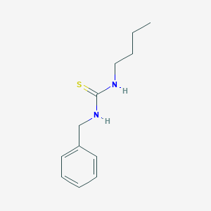 molecular formula C12H18N2S B4700923 N-benzyl-N'-butylthiourea 