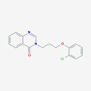 3-[3-(2-chlorophenoxy)propyl]-4(3H)-quinazolinone