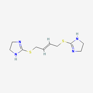 2,2'-[2-butene-1,4-diylbis(thio)]bis-4,5-dihydro-1H-imidazole