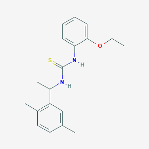 N-[1-(2,5-dimethylphenyl)ethyl]-N'-(2-ethoxyphenyl)thiourea