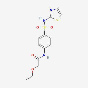 2-ethoxy-N-{4-[(1,3-thiazol-2-ylamino)sulfonyl]phenyl}acetamide