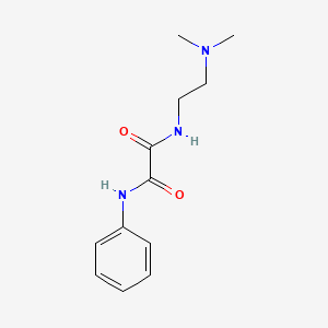 N-[2-(dimethylamino)ethyl]-N'-phenylethanediamide