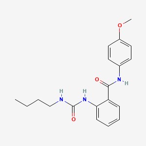 2-{[(butylamino)carbonyl]amino}-N-(4-methoxyphenyl)benzamide