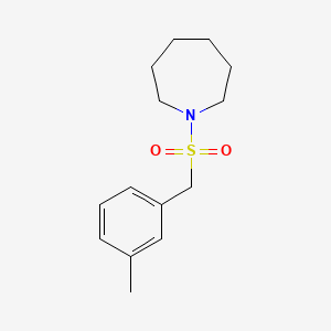 1-[(3-methylbenzyl)sulfonyl]azepane