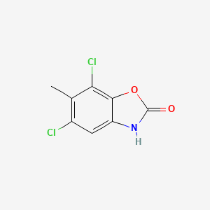 5,7-dichloro-6-methyl-1,3-benzoxazol-2(3H)-one