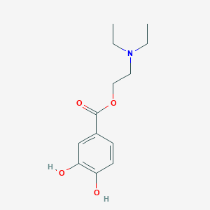 molecular formula C13H19NO4 B4702651 2-(diethylamino)ethyl 3,4-dihydroxybenzoate 