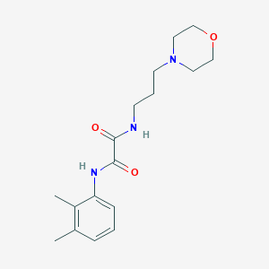 molecular formula C17H25N3O3 B4702761 N-(2,3-dimethylphenyl)-N'-[3-(4-morpholinyl)propyl]ethanediamide 