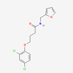 4-(2,4-dichlorophenoxy)-N-(2-furylmethyl)butanamide