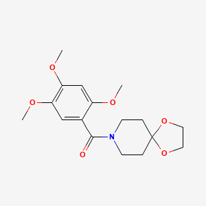 8-(2,4,5-trimethoxybenzoyl)-1,4-dioxa-8-azaspiro[4.5]decane