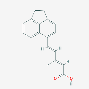 5-(1,2-dihydro-5-acenaphthylenyl)-3-methyl-2,4-pentadienoic acid