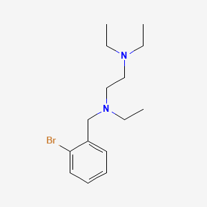 N'-[(2-bromophenyl)methyl]-N,N,N'-triethylethane-1,2-diamine