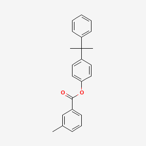 4-(1-methyl-1-phenylethyl)phenyl 3-methylbenzoate