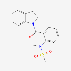 N-[2-(2,3-dihydro-1H-indol-1-ylcarbonyl)phenyl]-N-methylmethanesulfonamide